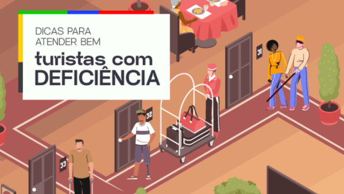 MTur atualiza guia para atender bem pessoas com deficiência ou mobilidade reduzida. Crédito: MTur