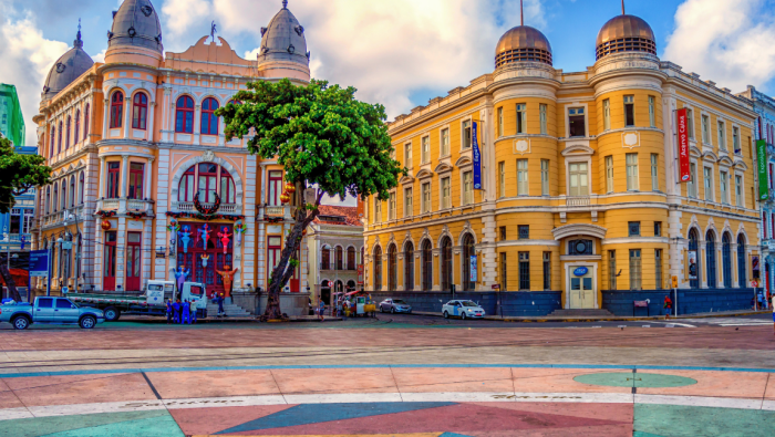 Pontos turísticos em Recife/PE. Crédito: Divulgação