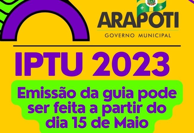 Foto: Reprodução/Prefeitura de Arapoti - PR