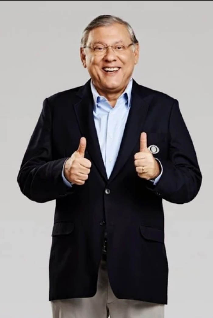 Milton Neves, jornalista, publicitário, empresário, referência nacional na comunicação esportiva, será homenageado com o Título de Cidadão Honorário do estado do Paraná. / Créditos: Divulgação/Assessoria Parlamentar