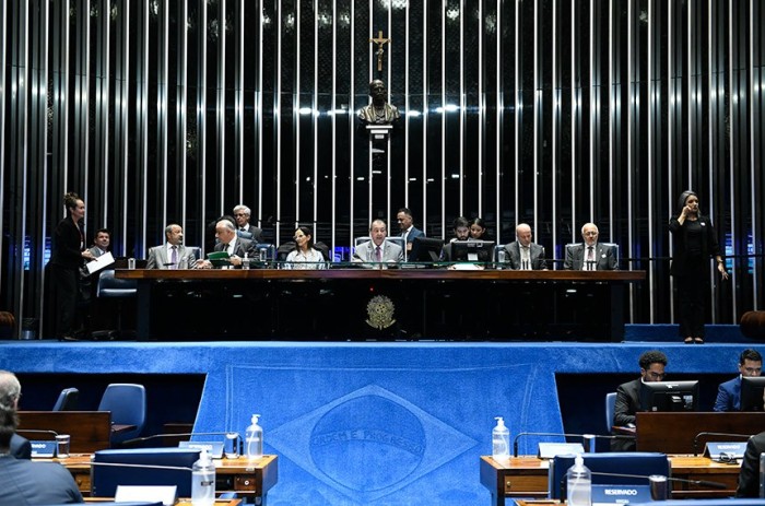 Sessão especial reuniu senadores e convidados para lembrar a Nakba, invasão do território palestino em maio de 1948 - Foto: Roque de Sá/Agência Senado