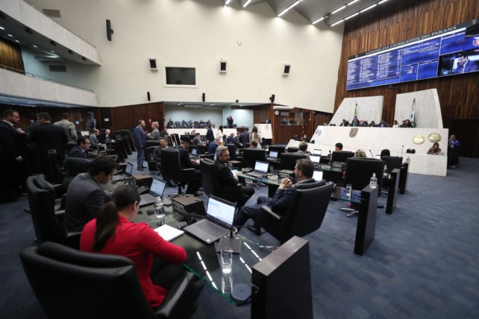 Pauta da sessão ordinária desta quarta-feira (17) foi composta por 10 itens. / Créditos: Orlando Kissner/Alep