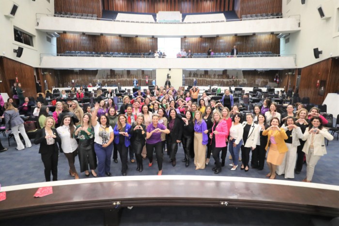 O evento teve por objetivo proporcionar às participantes um aprofundamento no conhecimento sobre as políticas públicas voltadas às mulheres / Créditos: Orlando Kissner/Alep
