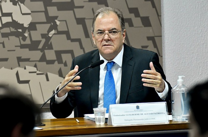 Guilherme Patriota: empenho no mecanismo de solução de controvérsias - Foto: Geraldo Magela/Agência Senado