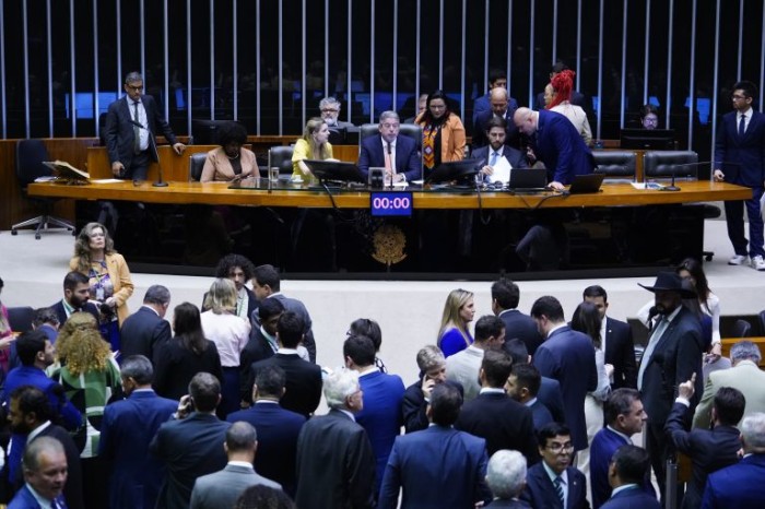 Sessão do Plenário da Câmara dos Deputados - (Foto: Pablo Valadares/Câmara dos Deputados)
