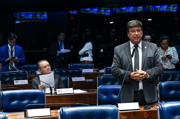 Relator, Carlos Viana defendeu a aprovação do texto do tratado, assinado em 2018 - Foto: Jefferson RudyAgência Senado