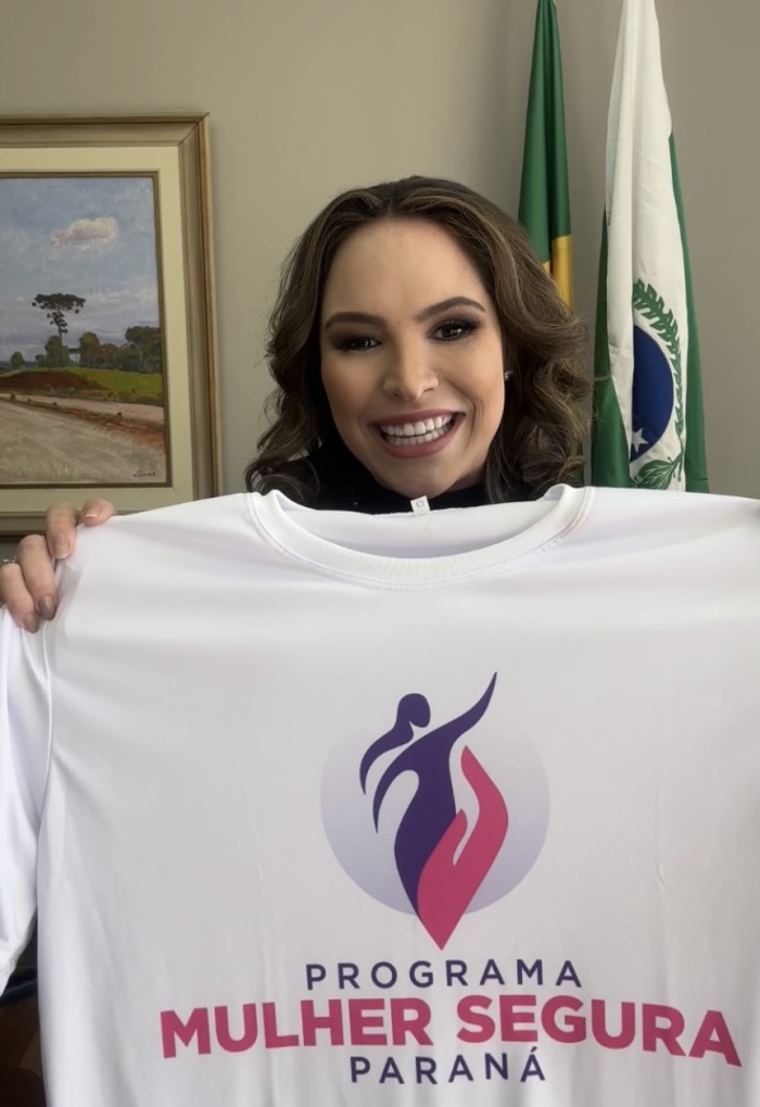 “Uma grande iniciativa do governador Ratinho Júnior, do secretário Hudson Teixeira que conta com o apoio do Tribunal de Justiça e de diversas áreas do governo”, destacou Maria Victoria. / Créditos: Divulgação