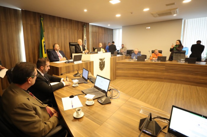Reunião ocorreu na manhã desta segunda-feira (03), no Auditório Legislativo. / Créditos: Valdir Amaral/Alep