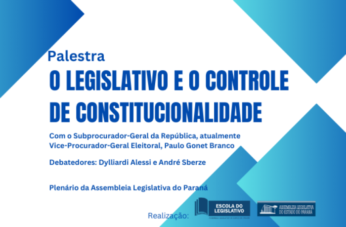  / Créditos: Arte: Escola do Legislativo