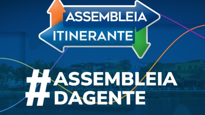 Hotsite terá informações sobre a Assembleia Itinerante, permitindo com que todo cidadão paranaense possa interagir com o Poder Legislativo / Créditos: Arte: Vinícius Leme/Alep.