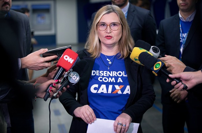 Rita Serrano, Presidente da Caixa Econômica Federal, explica regras para a renegociação de dívidas - Foto: Joedson Alves/Agência Brasil