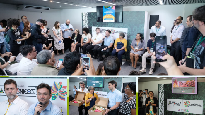 Painel nos Diálogos Amazônicos abordou a contribuição do turismo a comunidades tracionais da região. Crédito: Roberto Castro/MTur