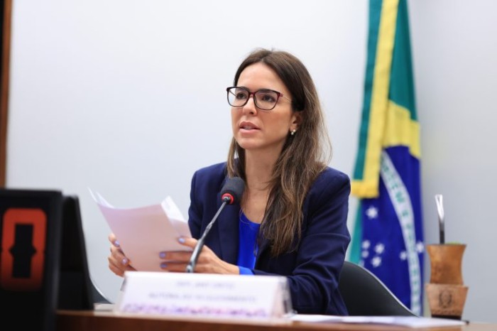 Any Ortiz: audiência foi um movimento de vanguarda no Parlamento brasileiro - (Foto: Myke Sena / Câmara dos Deputados)