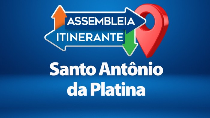 Ainda de acordo com a programação, em torno de 25 pessoas de destaque na sociedade de Santo Antônio da Platina e do Norte Pioneiro receberão diplomas de menção honrosa da Assembleia Legislativa. / Créditos: Arte: Vinícius Leme/Alep