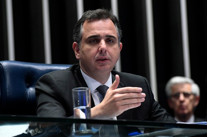 Pacheco defende que o grupo analise propostas que já tramitam no Congresso, como a que trata das fake news - Foto: Jefferson Rudy/Agência Senado