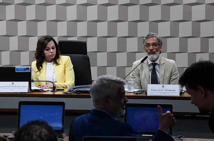 Sabatina de Alcoforado, que foi aprovado por 17 votos a 4, foi presidida pela senadora Professora Dorinha Seabra - Foto: Edilson Rodrigues/Agência Senado