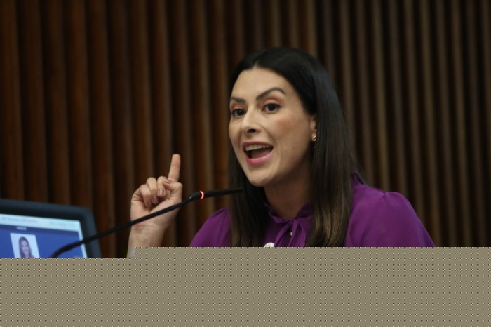 A parlamentar explicou que a investigação foi remetida para a Justiça de 2º grau por conta do artigo 101 da Constituição Estadual, que trata do foro privilegiado. / Créditos: Orlando Kissner/Alep