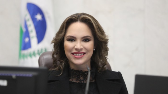 A deputada Maria Victoria (PP) é a proponente da audiência pública. / Créditos: Orlando Kissner/Alep