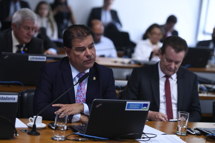 Nelsinho Trad destacou as medidas práticas visando a dinamização nas trocas comerciais entre os quatro países do Mercosul - Foto: Edilson Rodrigues/Agência Senado