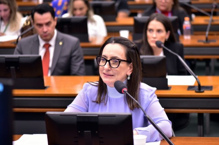 Rosângela Moro defendeu a aprovação da proposta - (Foto: Zeca Ribeiro/Câmara dos Deputados)