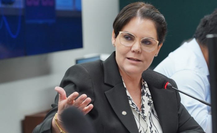 A autora do projeto, deputada Coronel Fernanda - (Foto: Will Shutter / Câmara dos Deputados)