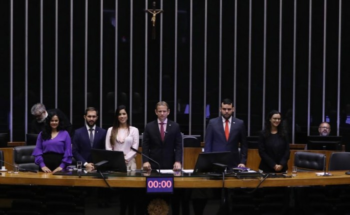 Homenagem ocorreu no Plenário da Câmara - (Foto: Bruno Spada/Câmara dos Deputados)