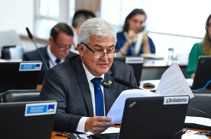 Relator na comissão, o senador Astronauta Marcos Pontes (PL-SP) foi favorável à matéria - Foto: Roque de Sá/Agência Senado