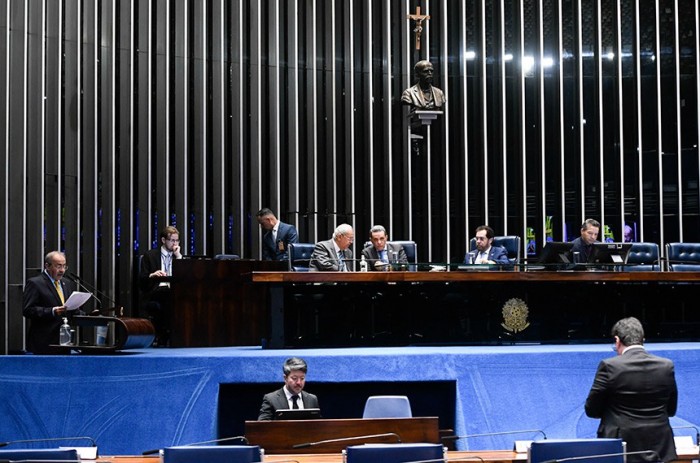 Senadores aprovaram projeto que autoriza o município paulista a contratar empréstimo com o Fonplata - Foto: Jefferson Rudy/Agência Senado