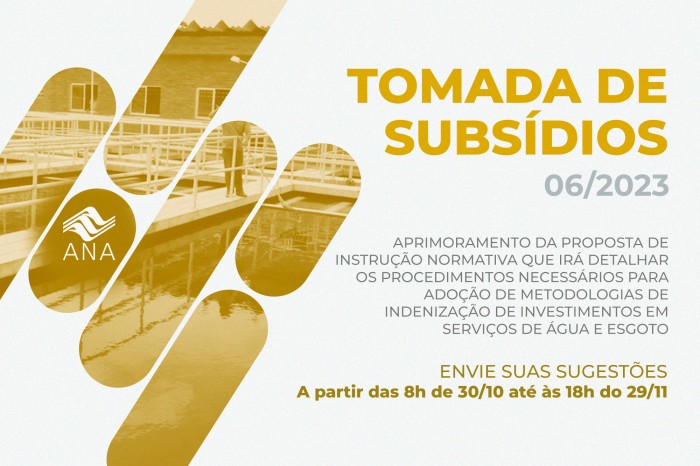 Informações sobre a Tomada de Subsídios nº 06/2023