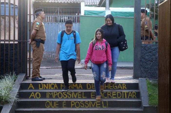 Desde 2002 já foram registrados 26 ataques a escolas no Brasil - (Foto: Jaelson Lucas/Agência de Notícias do Paraná)