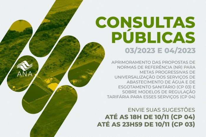 Informações sobre a Consulta Pública nº 03/2023 e a Consulta Pública nº 04/2023