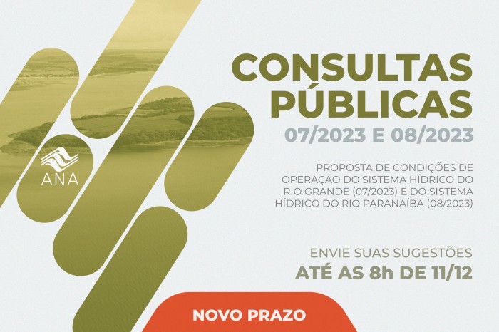 Informações sobre as Consultas Públicas nº 07/2023 e nº 08/2023