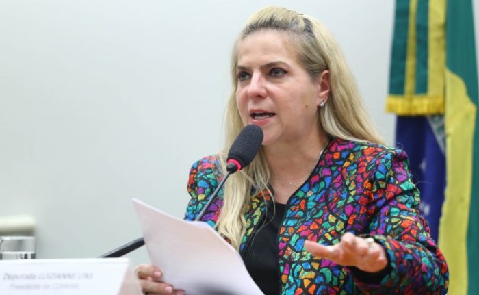 Deputada Luizianne Lins coordenou o seminário nesta quarta - (Foto: Vinicius Loures/Câmara dos Deputados)