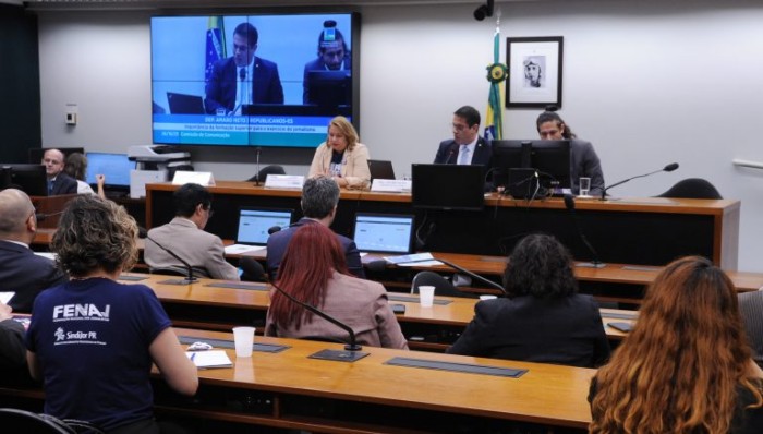 Comissão de Comunicação da Câmara realizou audiência pública sobre o tema - (Foto: Renato Araújo/Câmara dos Deputados)