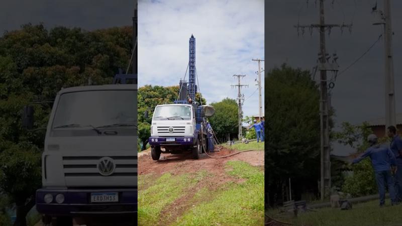 Perfuração de poços artesianos avança no campo e reforça o abastecimento em Wenceslau Braz